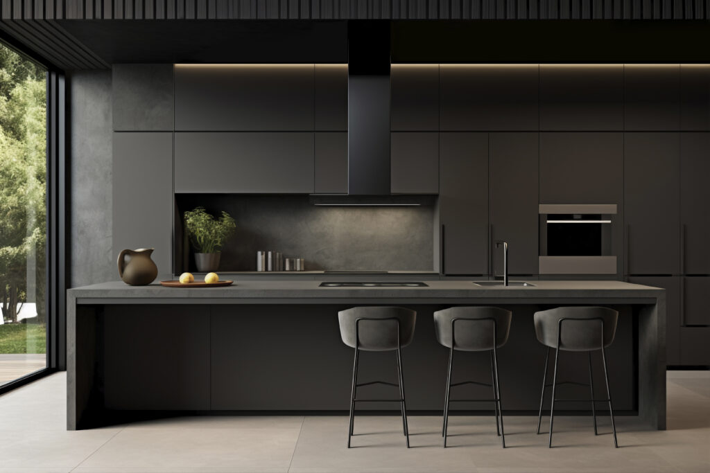 diseno interior de cocina minimalista
